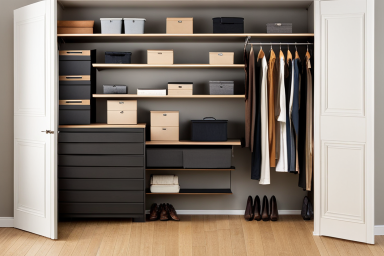 Simple And Effective Tips For Organizing Your Closet With The Right Shelving